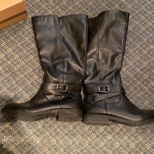 EUC BLACK STYLE & CO WOMENS BOOTS SIZE 7